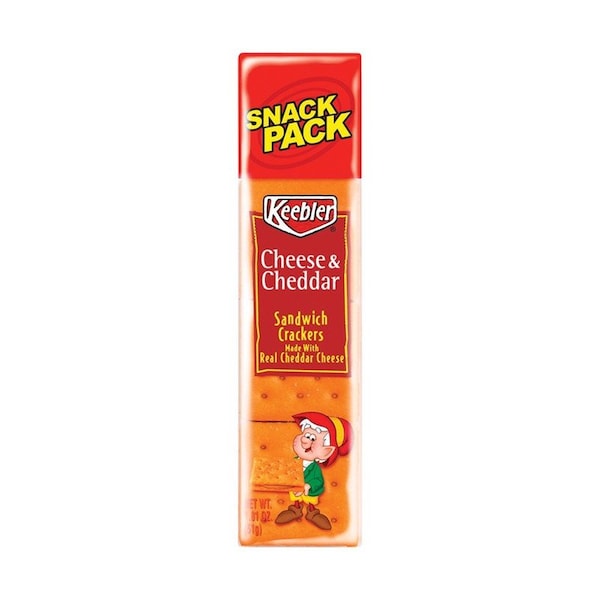 Keebler Cheese and Cheddar Crackers 1.8 oz Pouch 21146 Zoro